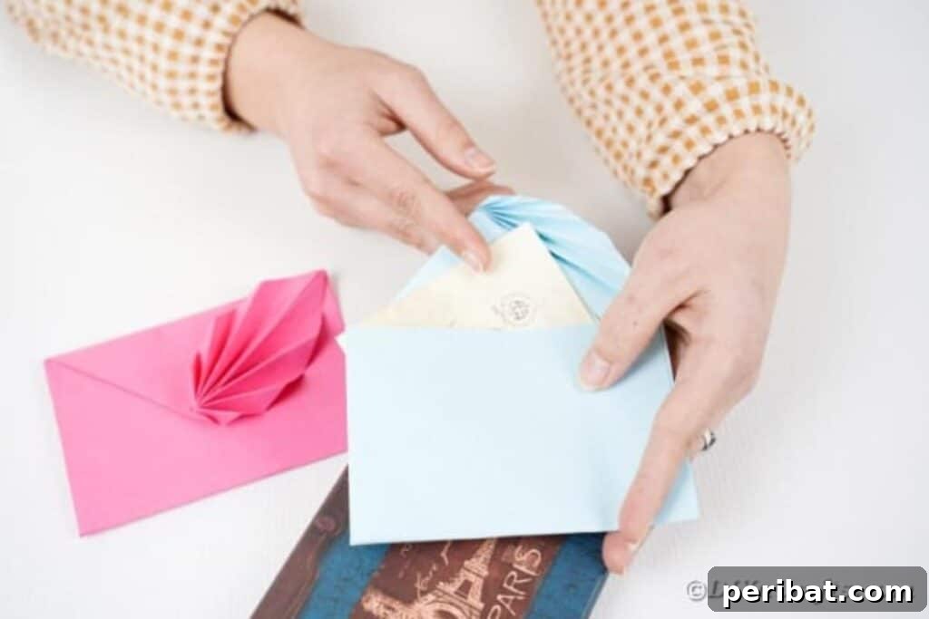 Elegant Origami Envelopes: A DIY Paper Craft Video Tutorial 26 Origami envelope