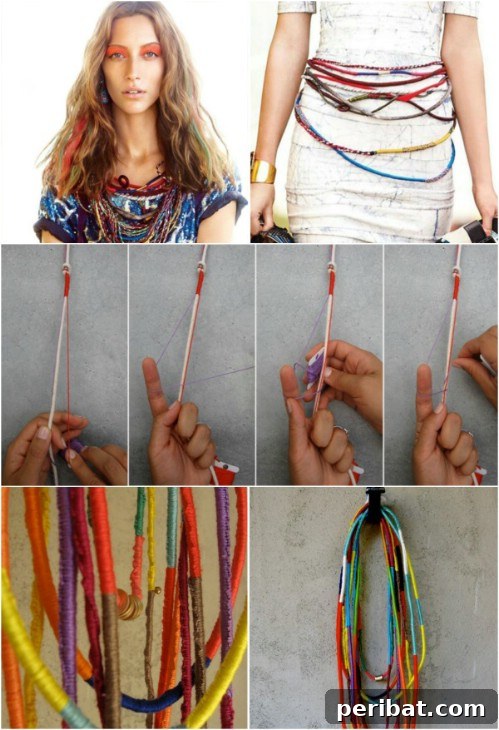 Rope Chic: Stylish Projects for a Beautiful Life 22 DIY Colorful Rope Friendship Necklaces