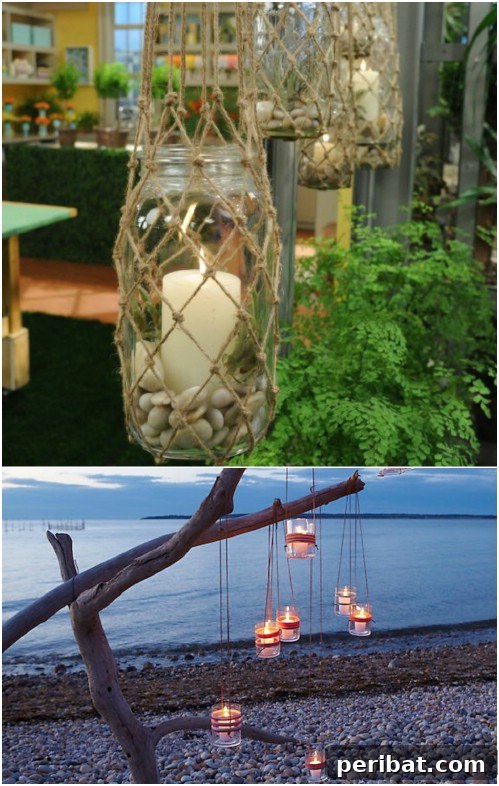 Rope Chic: Stylish Projects for a Beautiful Life 8 DIY Knotted Rope Hanging Lanterns