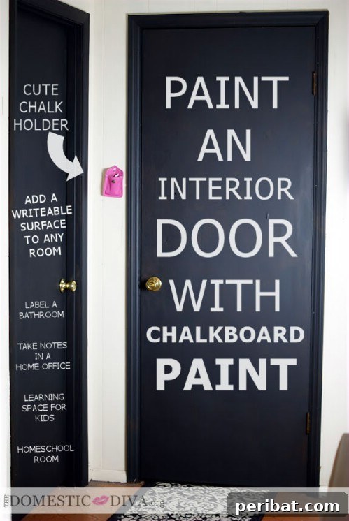 Paint a door.