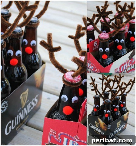 100 Awesome DIY Christmas Gifts People Will Rave About 17 Reindeer Beers
