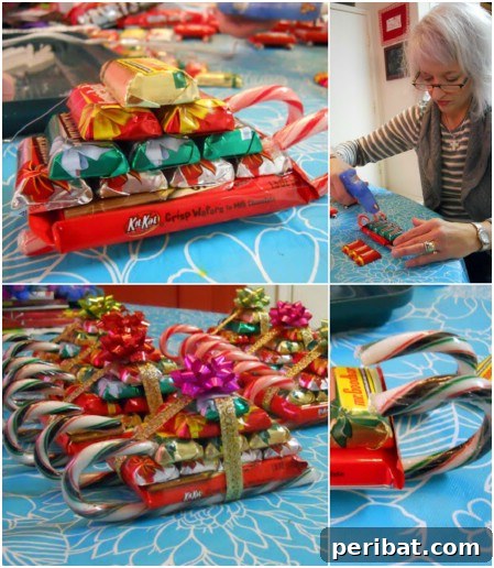 100 Awesome DIY Christmas Gifts People Will Rave About 3 Candy Sleighs