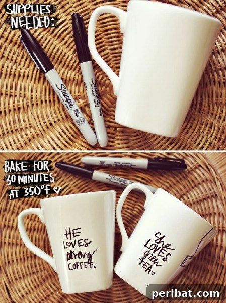 100 Awesome DIY Christmas Gifts People Will Rave About 27 Personalized Mugs
