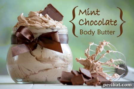 100 Awesome DIY Christmas Gifts People Will Rave About 43 Mint Chocolate Body Butter