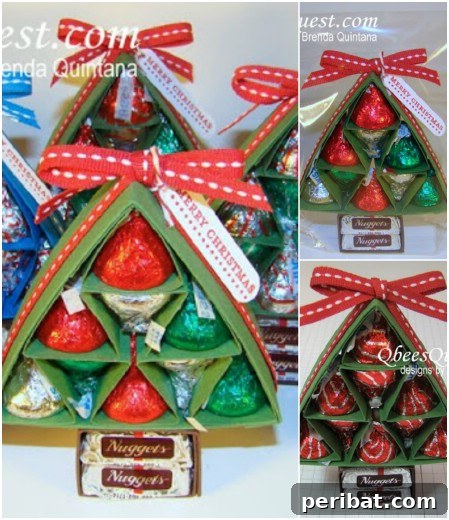100 Awesome DIY Christmas Gifts People Will Rave About 47 Chocolate Tree