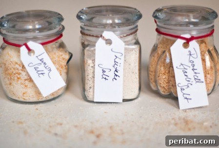 100 Awesome DIY Christmas Gifts People Will Rave About 9 Flavored Salts