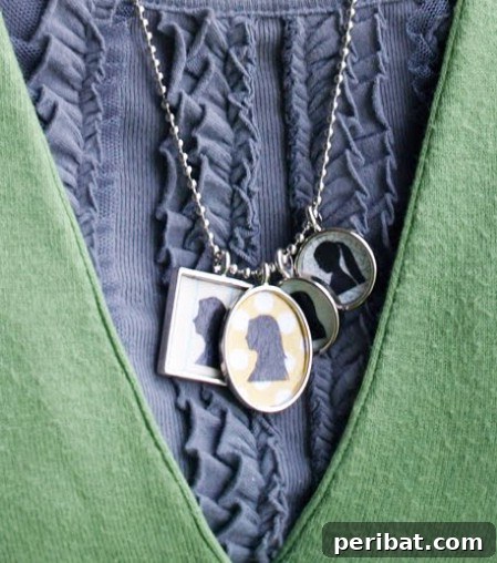 100 Awesome DIY Christmas Gifts People Will Rave About 92 Silhouette Jewelry