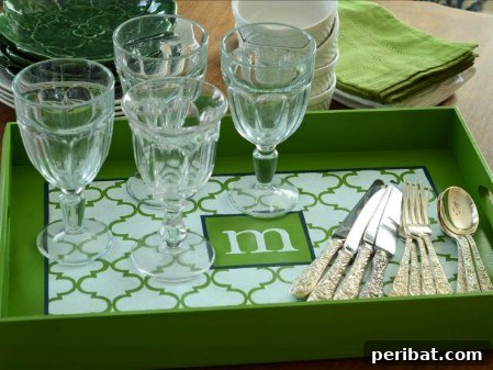 100 Awesome DIY Christmas Gifts People Will Rave About 96 Serving Tray