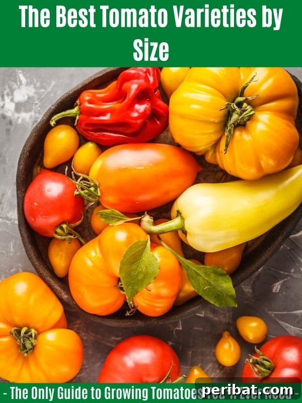 The Definitive Guide to Growing Magnificent Tomatoes 5 The Best Tomato Varieties by Size: