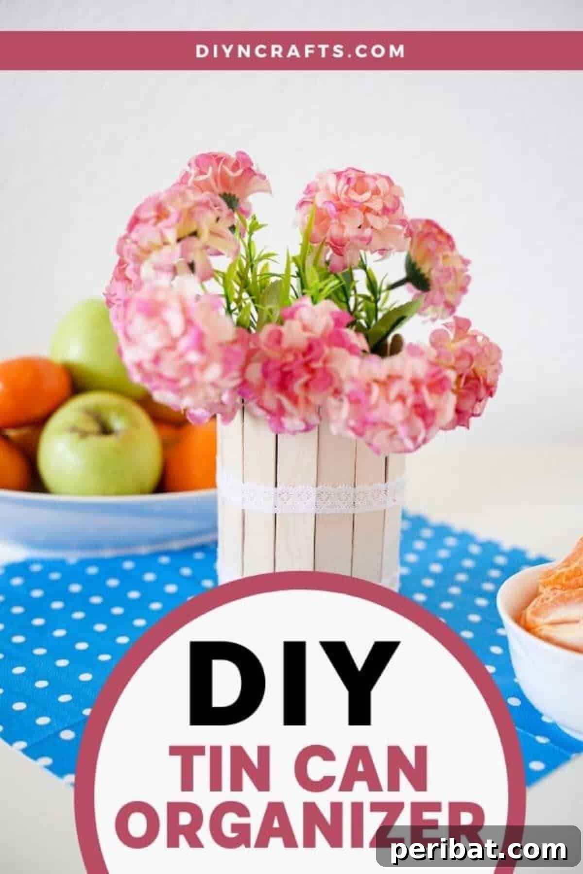 Transform Tin Cans into a Rustic Craft Stick Organizer Video Tutorial 2 Collection of craft stick tin can organizers in various settings