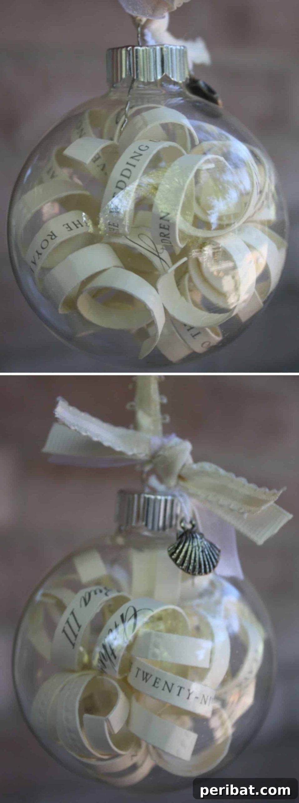 Curled Strips ornaments