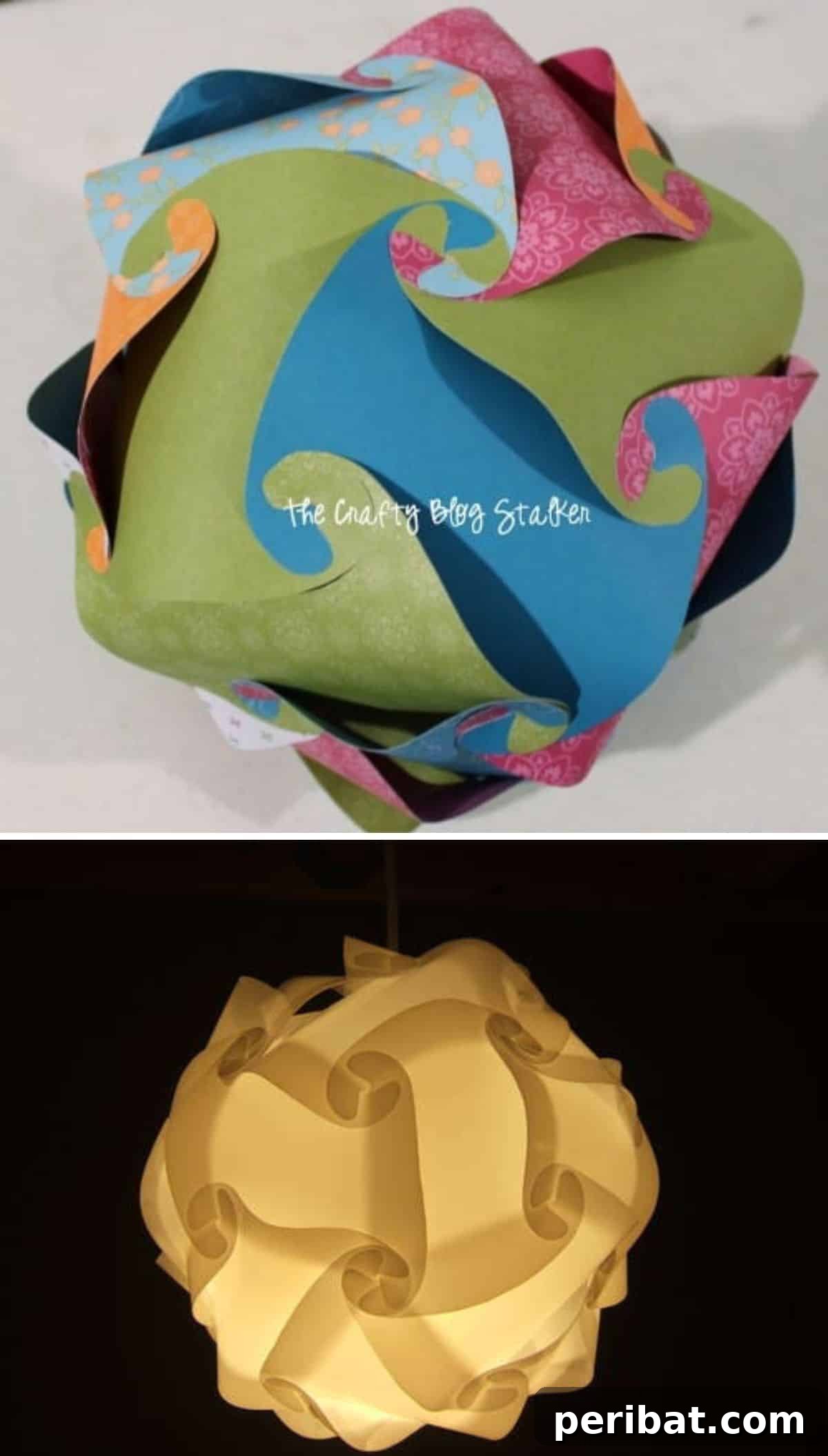 Paper Sphere ornaments