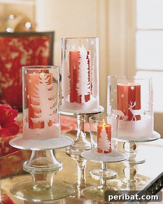 Glitter Vases