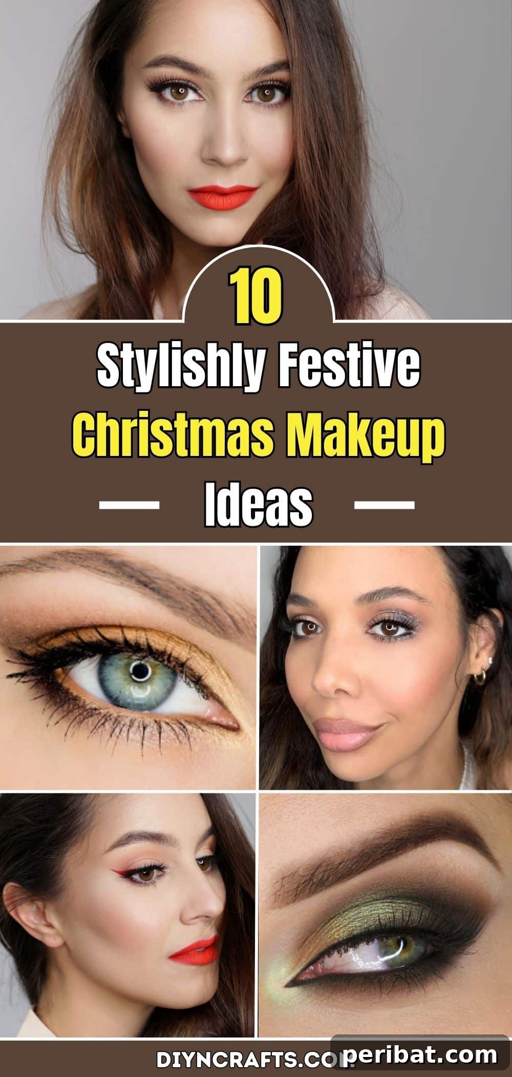 Glamorous Holiday Makeup Looks 2 10 Stylishly Festive Christmas Makeup Ideas