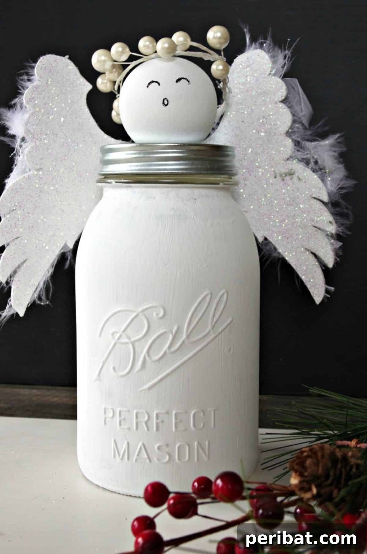 Mason Jar Christmas Craft