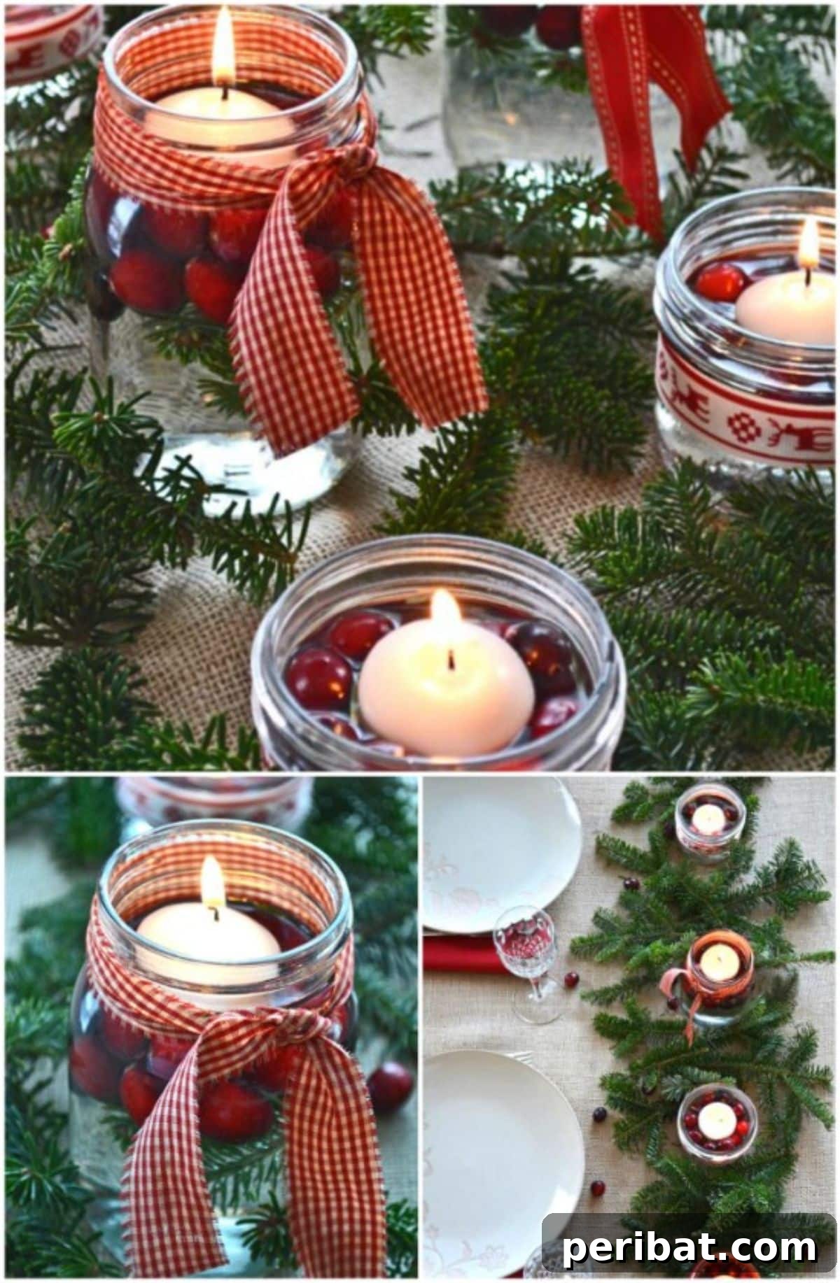 Rustic Centerpiece mason jar craft.