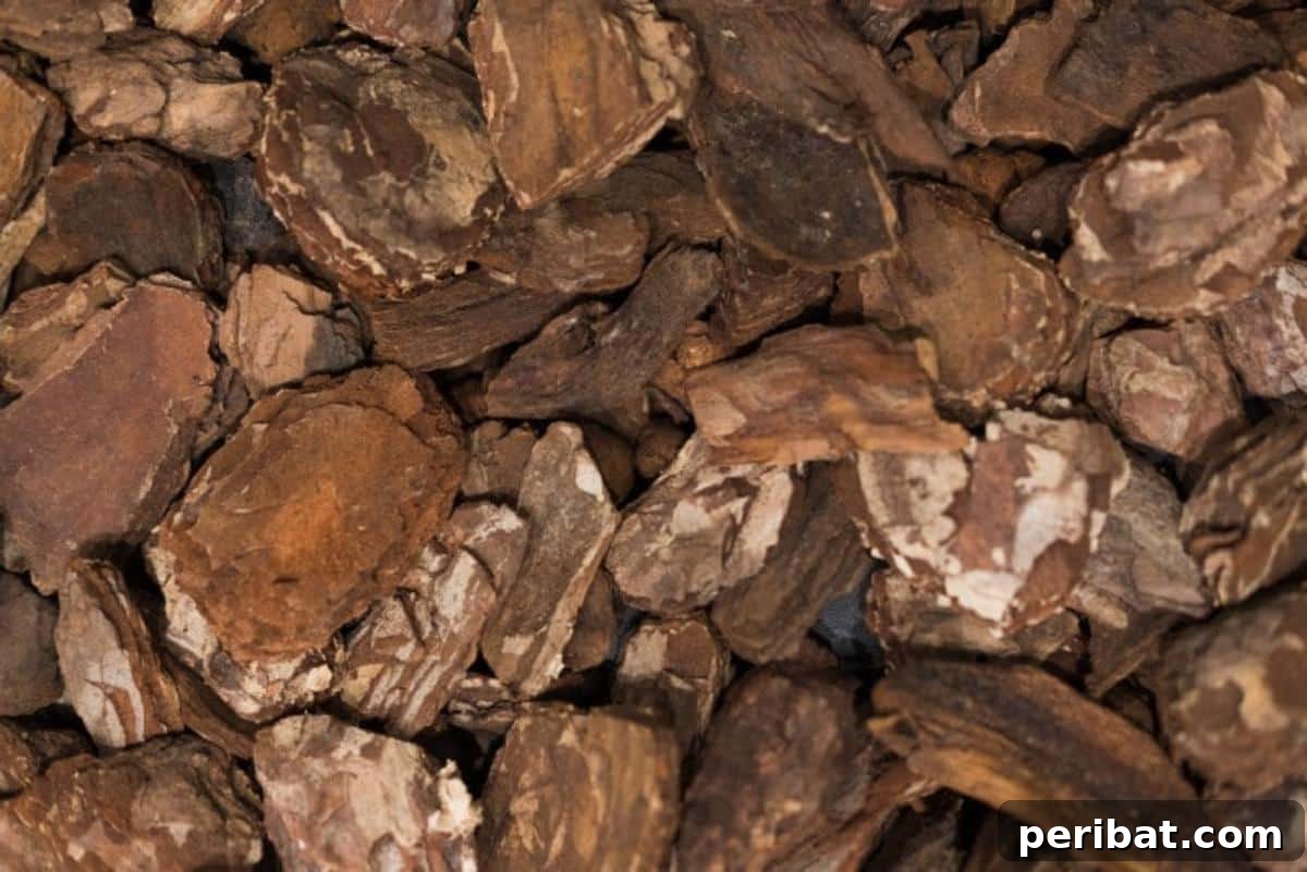 Bark nuggets or chips