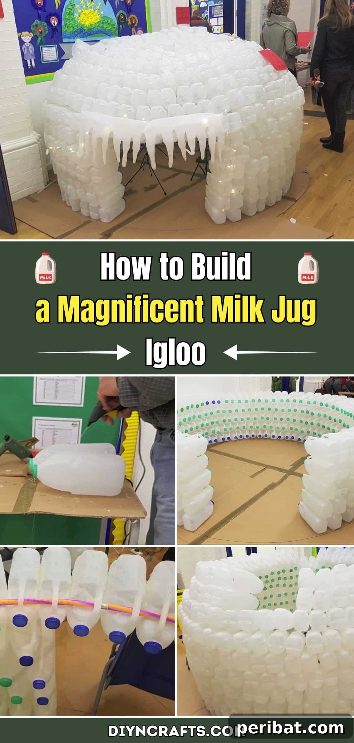 From Bottles to Brilliance: Constructing an Incredible Milk Jug Igloo 2 Recycling at its Finest: How to Build a Magnificent Milk Jug Igloo