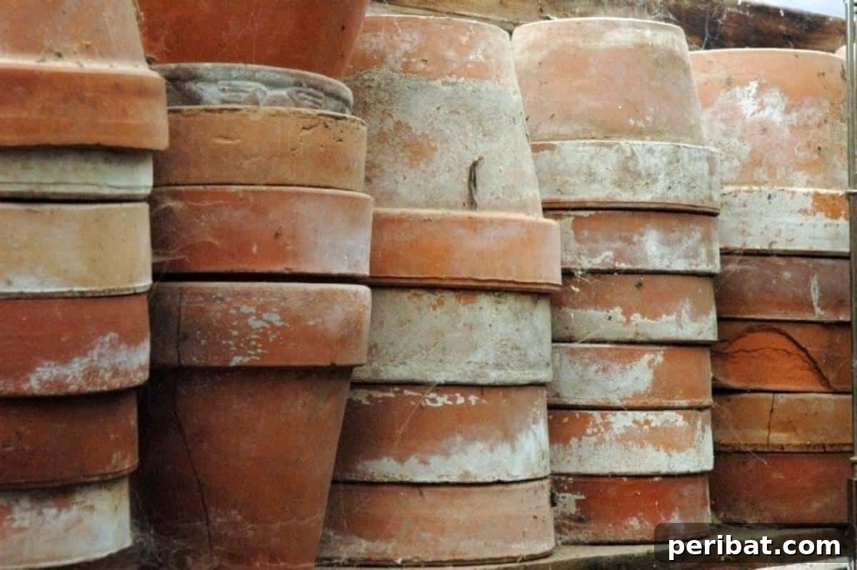 9 Genius Eggshell Hacks for a Thriving Garden 10 Scrubbing garden pots with crushed eggshells
