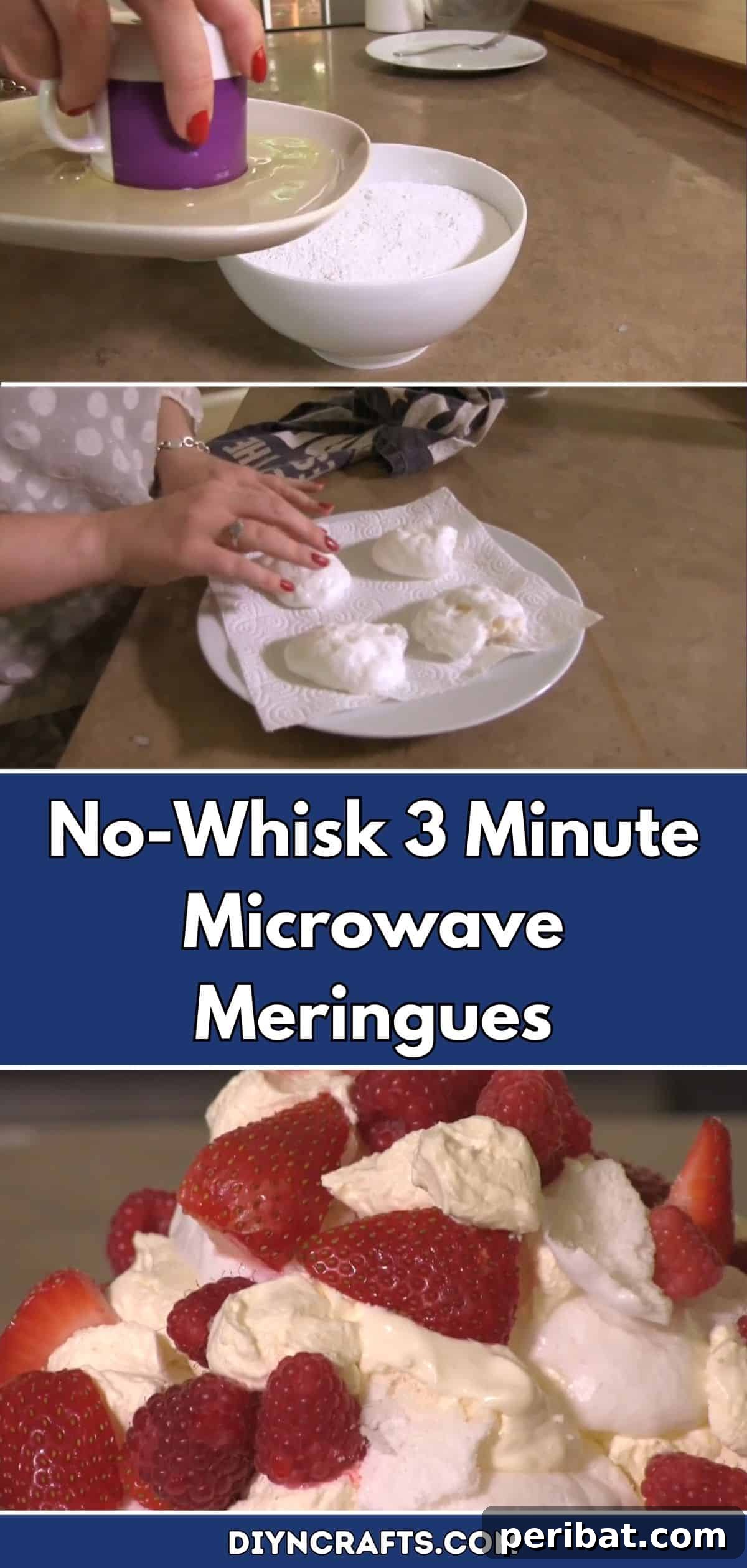 Game-Changing Meringues: 3-Minute Microwave Recipe, No Whisk Required 2 Mind Blowing Food Hack: No-Whisk 3 Minute Microwave Meringues