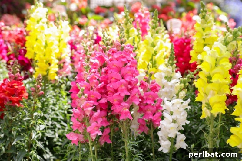Eternal Bloom: 32 Pink Perennials for a Perpetually Vibrant Garden 27 Antirrhinum ‘Pretty in Pink’ - a delicate tubular pink perennial flower, enduring until the first frost.