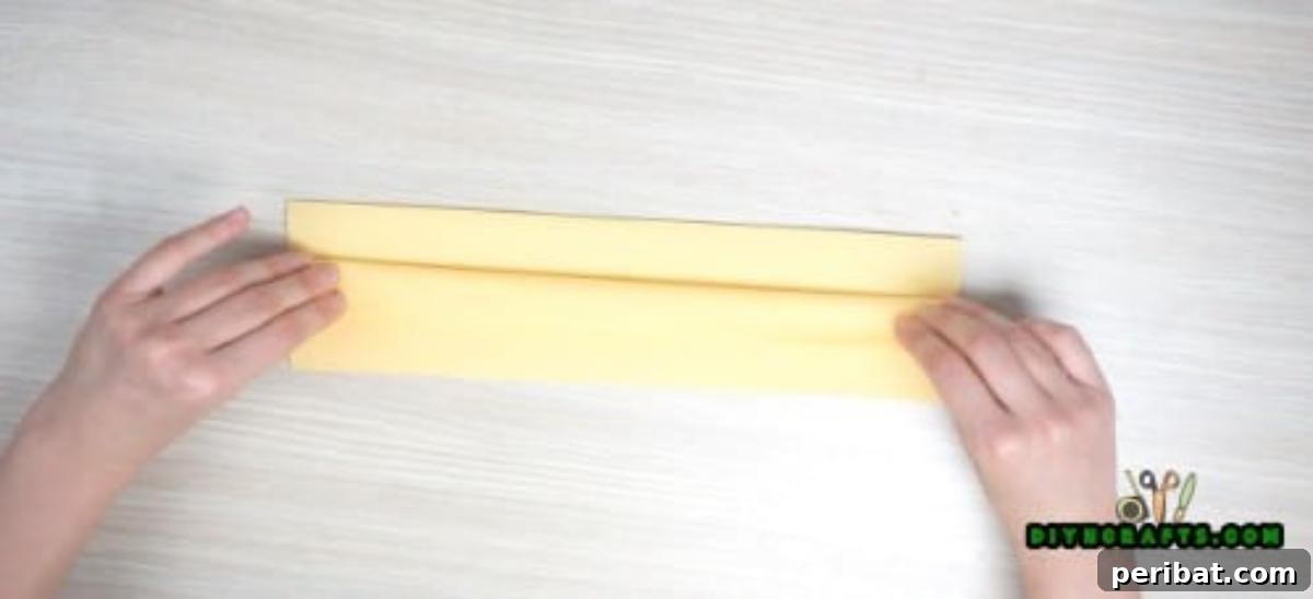5 Instant Napkin Folds to Amaze Your Guests 34 Shirt Napkin Step 5: Folding Top Edge Down for Collar Part 1