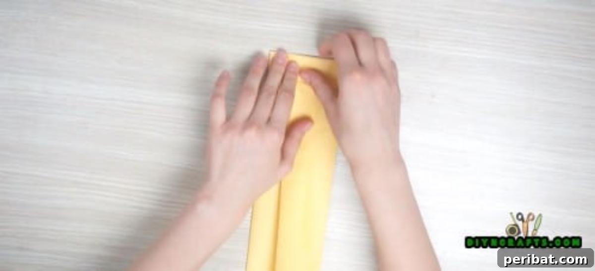 5 Instant Napkin Folds to Amaze Your Guests 36 Shirt Napkin Step 6 Detail: Further Refining Collar Edge